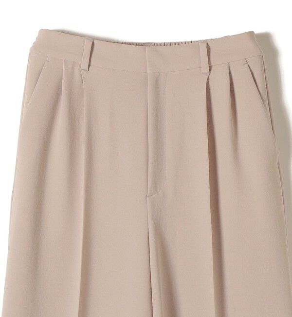 SHIPS for women「〈接触冷感 / UVカット〉Refinel セミ ワイド パンツ（セレモニー対応可）」|その他|