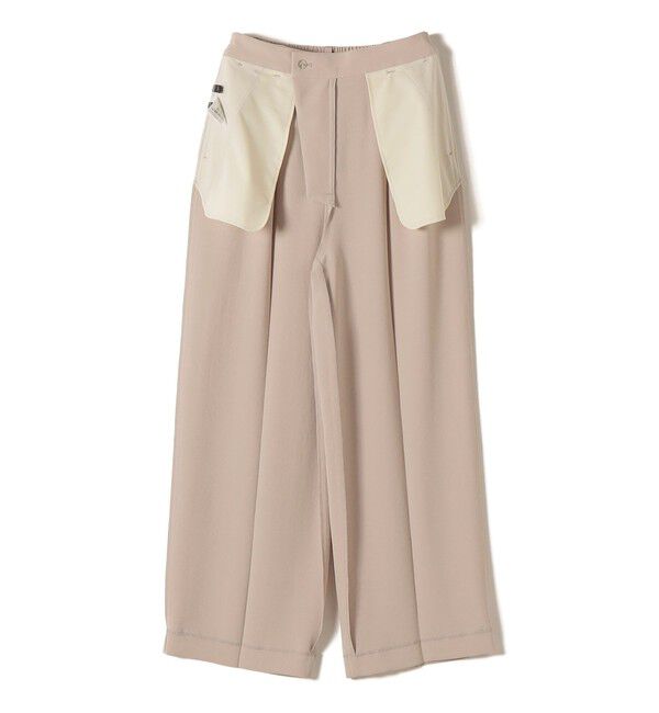 SHIPS for women「〈接触冷感 / UVカット〉Refinel セミ ワイド パンツ（セレモニー対応可）」|その他|