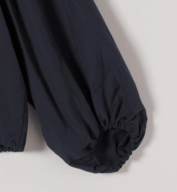 quaranciel「quaranciel:〈洗濯機可能〉シアー ドロスト ギャザー ショート ブルゾン」|その他|