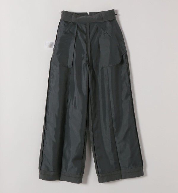 quaranciel「quaranciel:〈洗濯機可能〉リネン ミックス ハイウエスト ワイド パンツ」|その他|