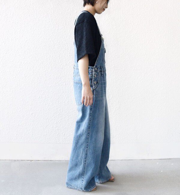 SHIPS for women「〈手洗い可能〉ランダム ブルーゼ 5分袖 プルオーバー」|Tシャツ・カットソー|