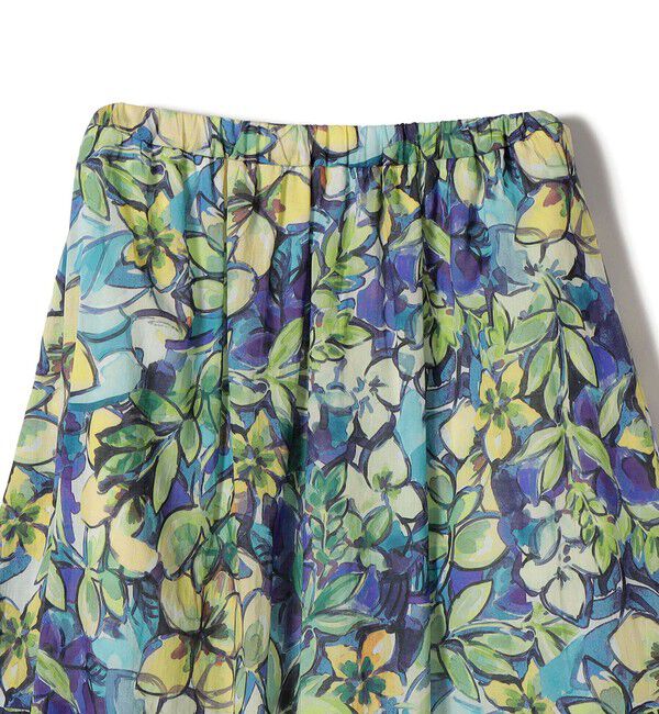 SHIPS for women「〈手洗い可能〉DEVEAUX 綿 プリント スカート」|スカート|