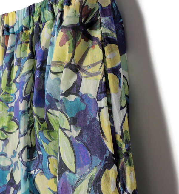 SHIPS for women「〈手洗い可能〉DEVEAUX 綿 プリント スカート」|スカート|