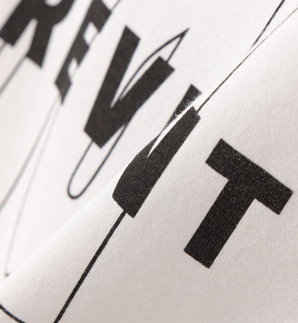 SHIPS for women「メルティ コットン プリント ロゴ ショート スリーブ Tシャツ」|Tシャツ・カットソー|