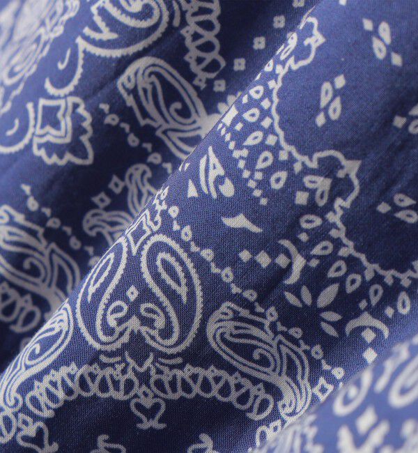 SHIPS any「SHIPS any:〈洗濯機可能〉バンダナ プリント イージー ワイド パンツ」|その他|