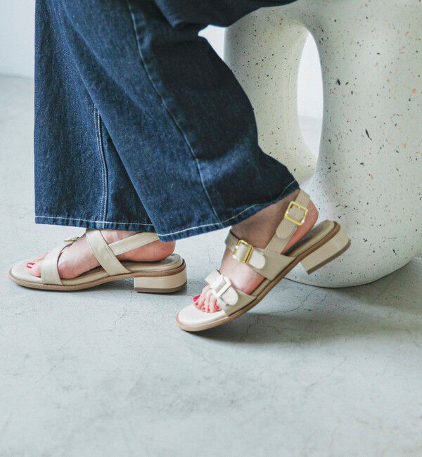 quaranciel「quaranciel: 2ストラップ ベルト サンダル」|サンダル|