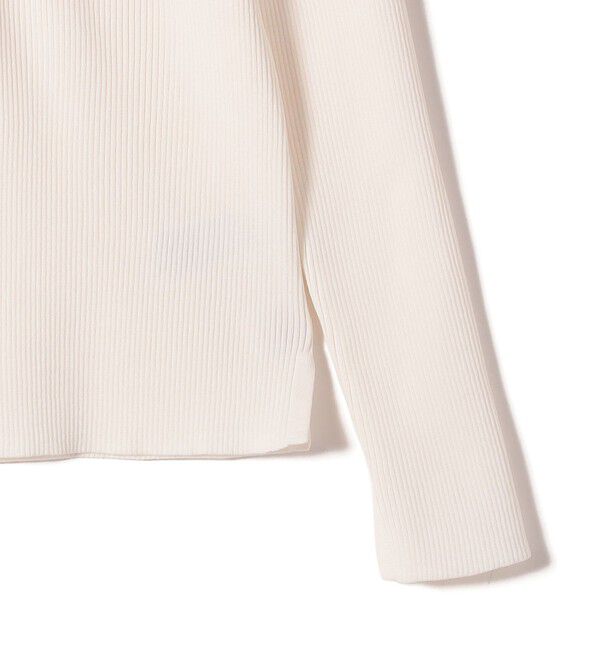 SHIPS for women「〈手洗い可能〉2WAY ポリエステル フリル カラー リブ ニット」|ニット・セーター|