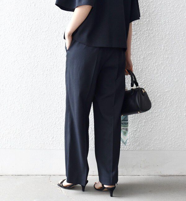 SHIPS any「SHIPS any:〈洗濯機可能〉リネン ライク ブラウス &times; イージー パンツ セットアップ」|その他|