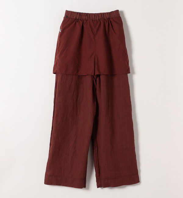 SHIPS any「SHIPS any:〈洗濯機可能〉リネン イージー ベイカー パンツ」|その他|