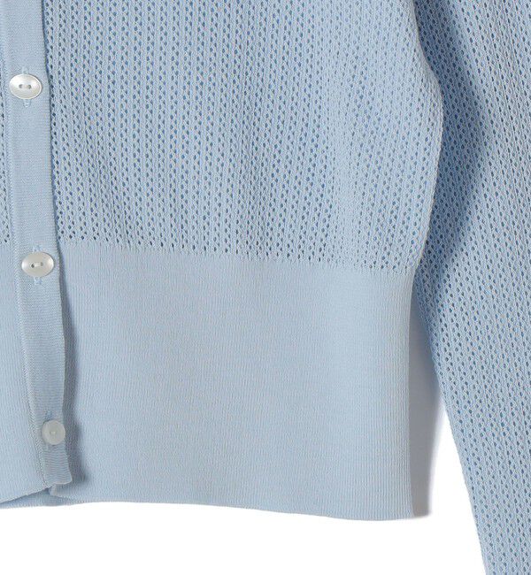 SHIPS for women「堀田茜&times;SHIPS:〈手洗い可能〉アイレット ニット カーディガン」|カーディガン|