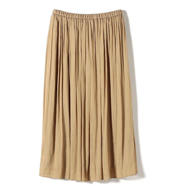 SHIPS for women「〈手洗い可能〉シアー メッシュ ギャザー スカート」|スカート|