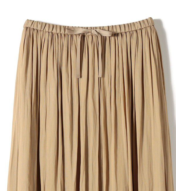 SHIPS for women「〈手洗い可能〉シアー メッシュ ギャザー スカート」|スカート|