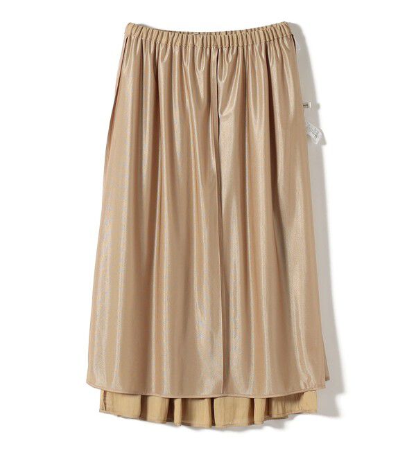SHIPS for women「〈手洗い可能〉シアー メッシュ ギャザー スカート」|スカート|