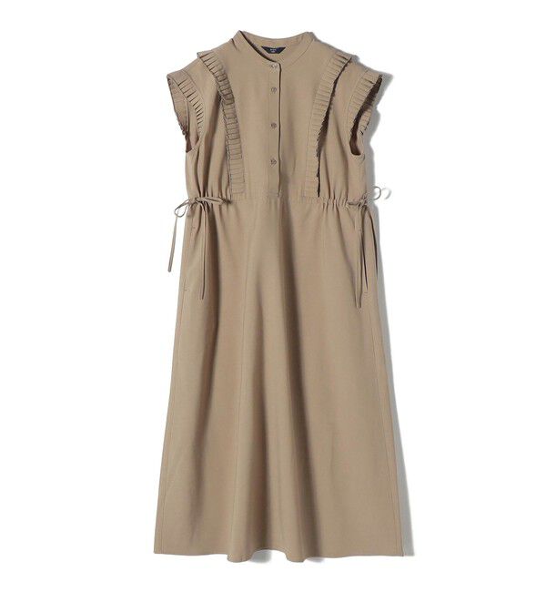 SHIPS Colors 「《予約》SHIPS Colors:〈手洗い可能〉プリーツ デザイン シャツ ワンピース2◆」|ワンピース|