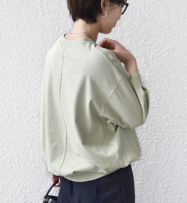 SHIPS for women「〈手洗い可能〉ハイゲージ ドルマン プルオーバー」|Tシャツ・カットソー|