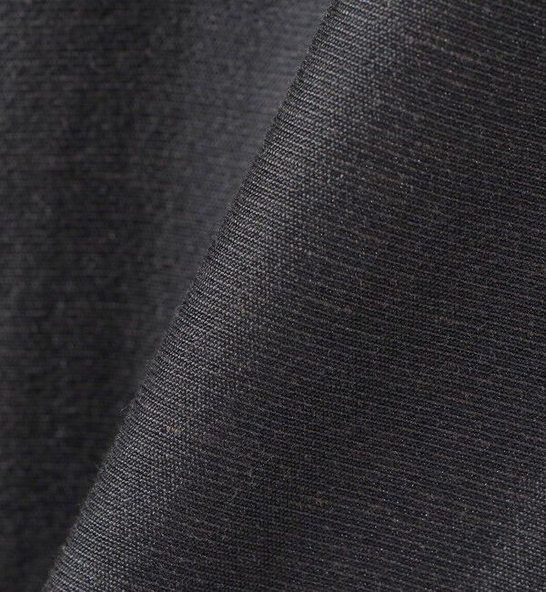 quaranciel「《予約》quaranciel:〈手洗い可能〉リネン ミックス ノーカラー ドロスト ブルゾン」|ブルゾン・スタジャン|