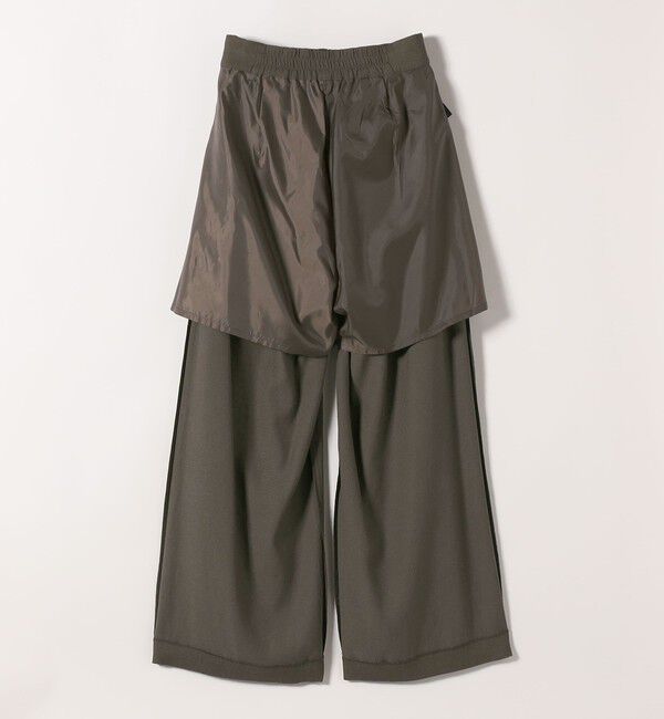 SHIPS any「《予約》SHIPS any:〈洗濯機可能〉リネンミックス 2タック テーパード パンツ」|その他|