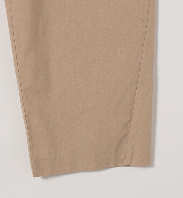 quaranciel「《予約》quaranciel:〈洗濯機可能〉コットン ベルト ハイウエスト テーパード パンツ」|チノ|