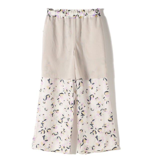 SHIPS for women「《予約》〈手洗い可能〉IPEKER プリント ワイド パンツ」|その他|