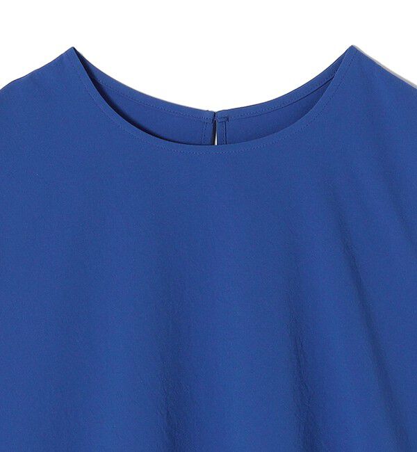 SHIPS for women「《予約》〈接触冷感 / 撥水加工〉TEXBRID(R) タフタ ノースリーブ ブラウス」|シャツ・ブラウス|