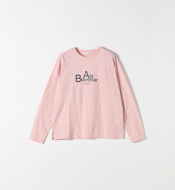 SHIPS any「《予約》【SHIPS any別注】monmimi:〈洗濯機可能〉ロゴ プリント ロンTEE 26SS」|Tシャツ・カットソー|
