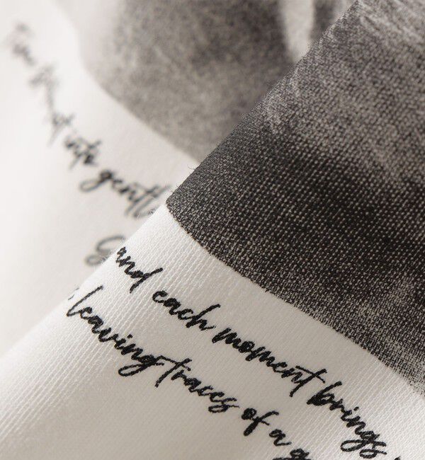 quaranciel「《予約》quaranciel:〈接触冷感/汗染み防止加工/洗濯機可能〉CAT プリント TEE」|Tシャツ・カットソー|