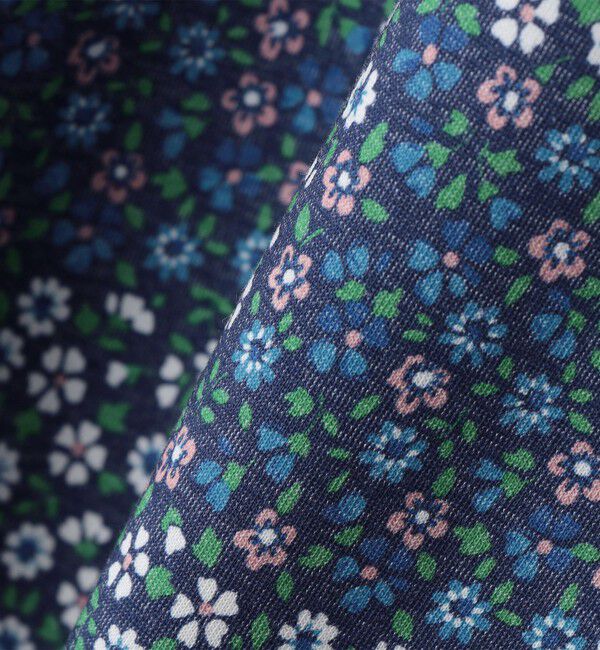 SHIPS KIDS「SHIPS KIDS:80～90cm / フラワー ポロシャツ ワンピース」|ワンピース|