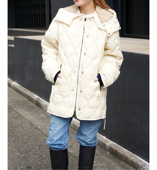 OUTDOOR PRODUCTS Usual Things「TAION 別注2WAYハーフダウンコート」|ダウン|