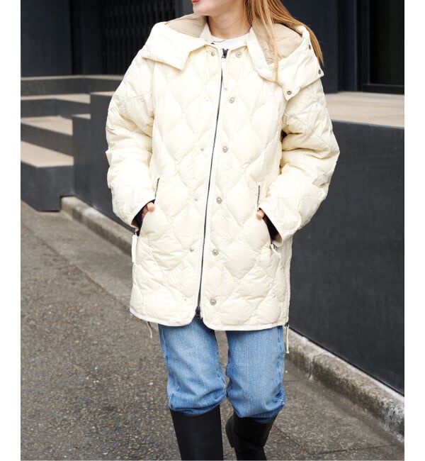 OUTDOOR PRODUCTS Usual Things「TAION 別注2WAYハーフダウンコート」|ダウン|