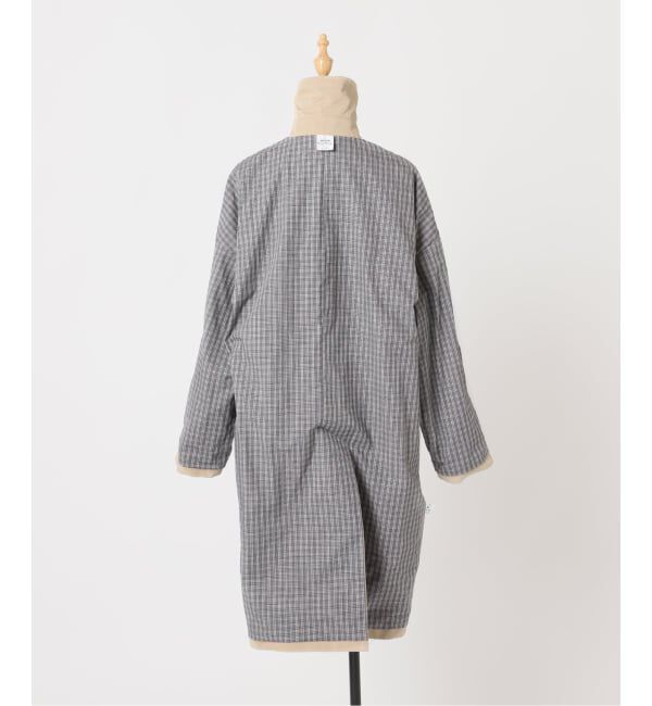 OUTDOOR PRODUCTS Usual Things「ライナーチェックステンカラーコート」|ステンカラーコート|