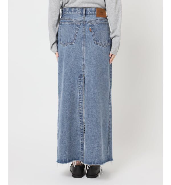 OUTDOOR PRODUCTS Usual Things「≪予約 追加5≫ULTデニムスリットリーンスカート」|スカート|