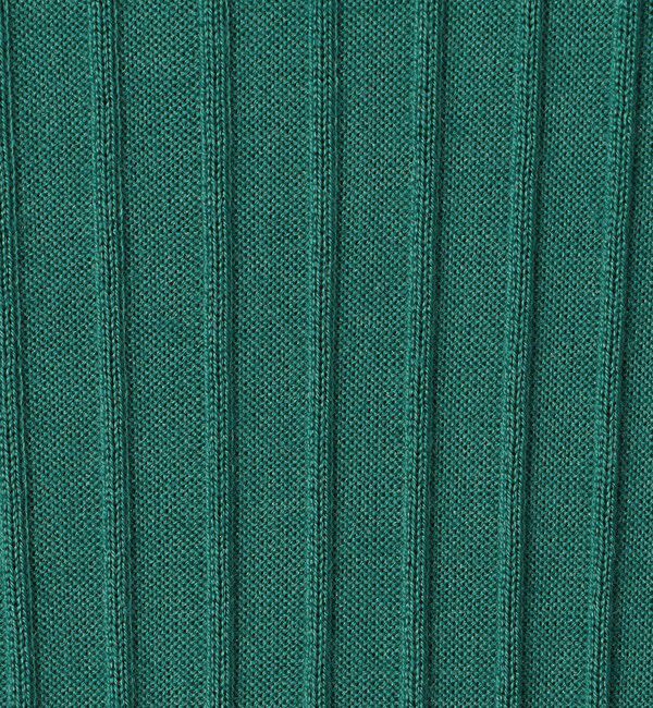 TOMORROWLAND collection「カシミヤシルクリブ クルーネックプルオーバー」|ニット・セーター|