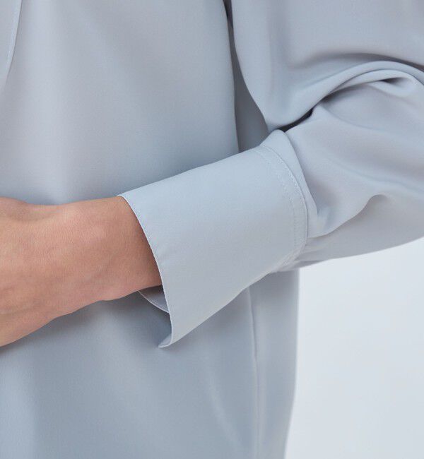 Ballsey「クリアデシン ボウタイブラウス」|シャツ・ブラウス|