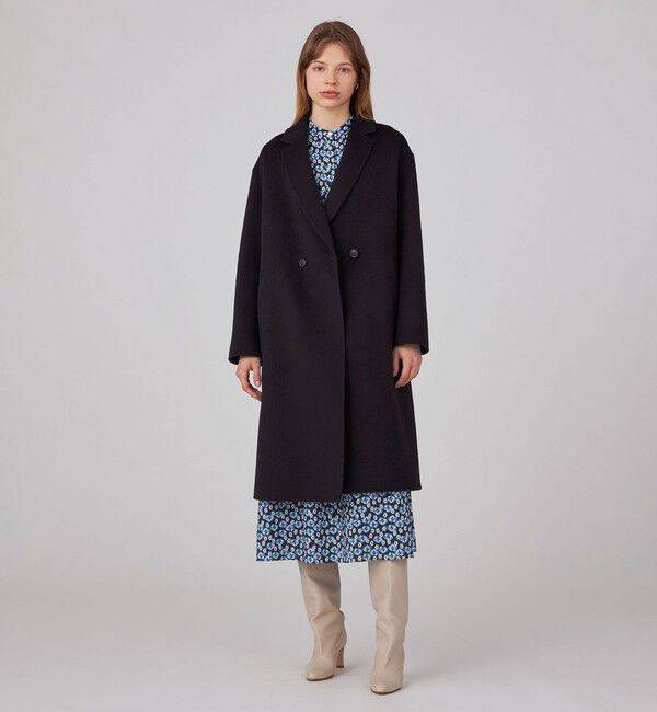 Ballsey「ウールカシミヤリバー チェスターコート」|チェスターコート|