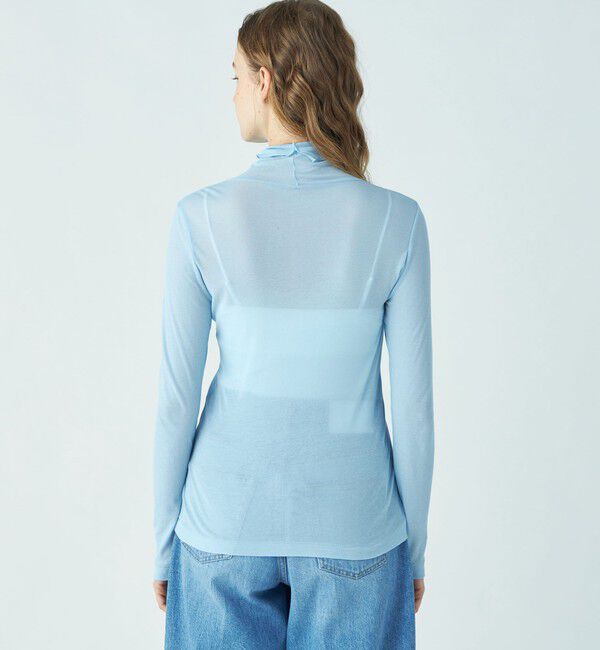 MACPHEE「シアージャージー タートルネックプルオーバー」|Tシャツ・カットソー|