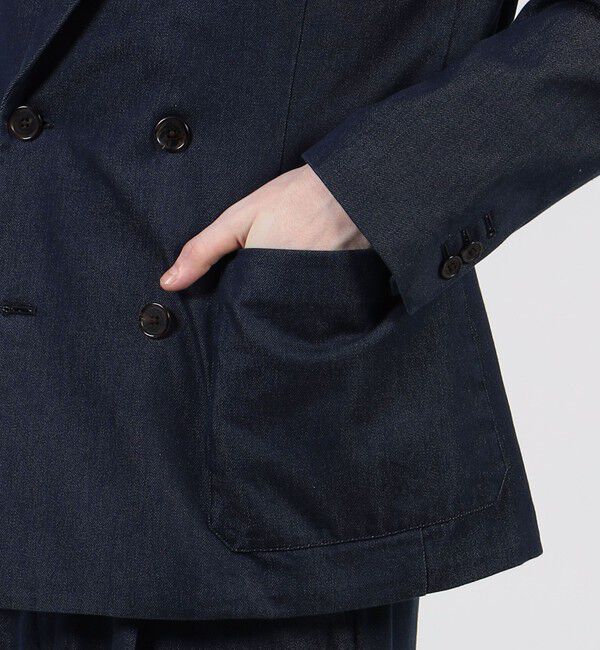 CABaN「CABaN シーアイランドデニム ダブルブレストジャケット」|テーラードジャケット|