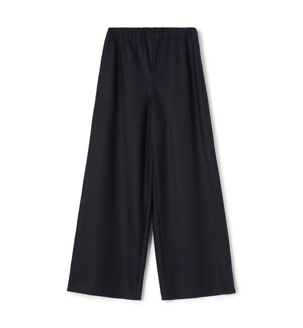 GALERIE VIE「フラノストレッチ イージーワイドパンツ」|その他|69 ネイビー