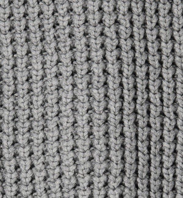 CABaN「コットンカシミヤワッフル タートルネックプルオーバー」|ニット・セーター|