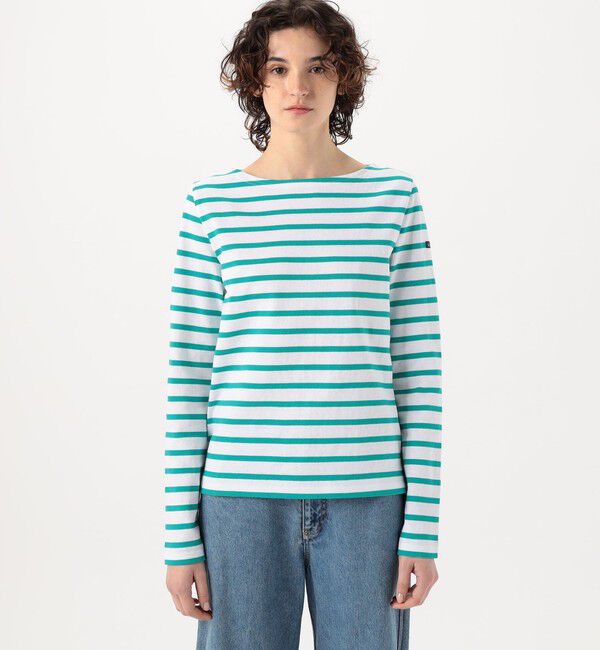 TOMORROWLAND BUYING WEAR「LE MINOR ボートネックストライププルオーバー」|Tシャツ・カットソー|