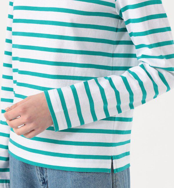 TOMORROWLAND BUYING WEAR「LE MINOR ボートネックストライププルオーバー」|Tシャツ・カットソー|