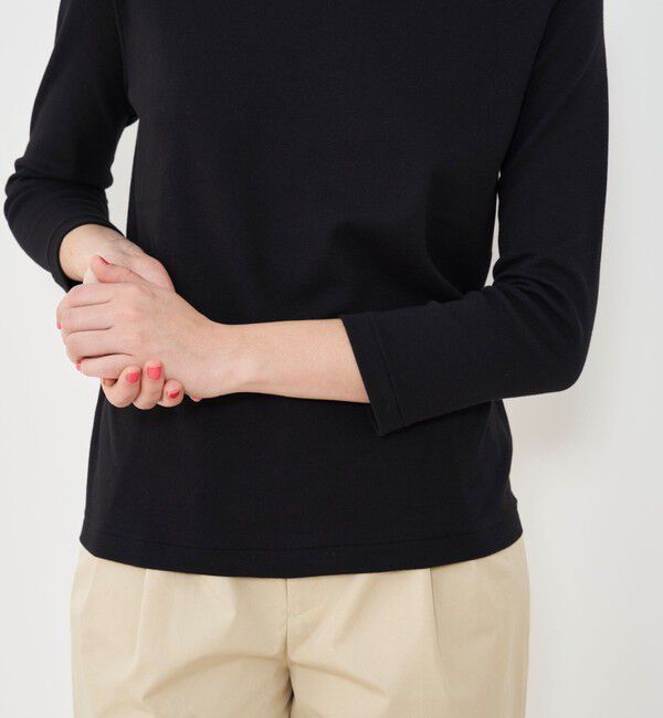 GALERIE VIE「ソフトジャージーリブ ボートネックプルオーバー」|Tシャツ・カットソー|