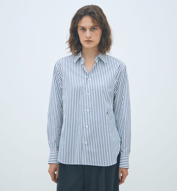 MACPHEE「ファインブロード レギュラーカラーシャツ」|シャツ・ブラウス|