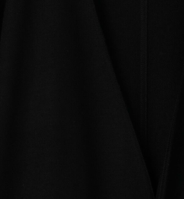 GALERIE VIE「ミルドスムース カラーレスコート」|ノーカラーコート|