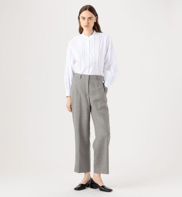 Ballsey「ライトカルゼ センタープレスストレートパンツ」|その他|