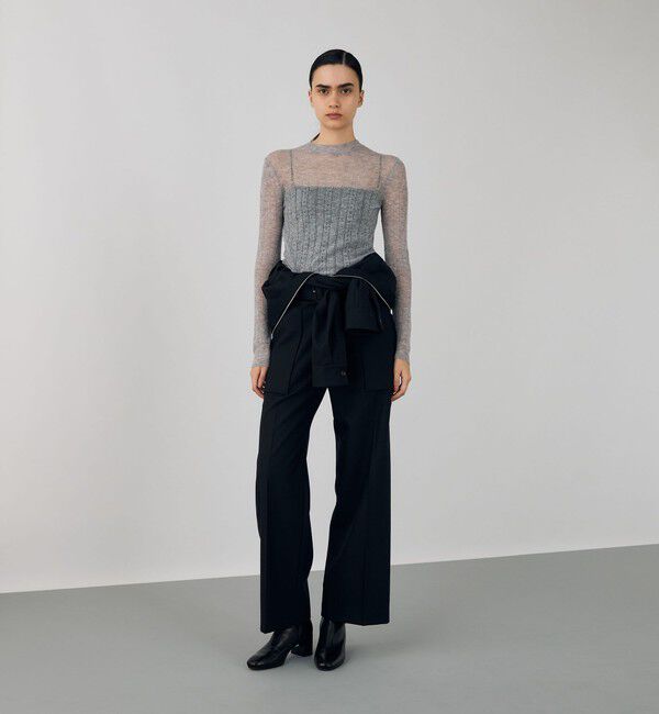 DES PRES「ソフトウール ハイネックプルオーバー」|ニット・セーター|