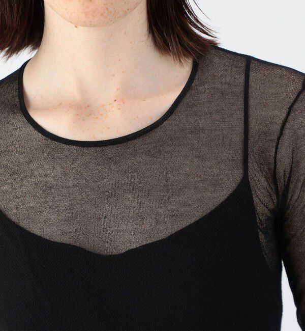 CABaN「シアークルーネックプルオーバー」|ニット・セーター|