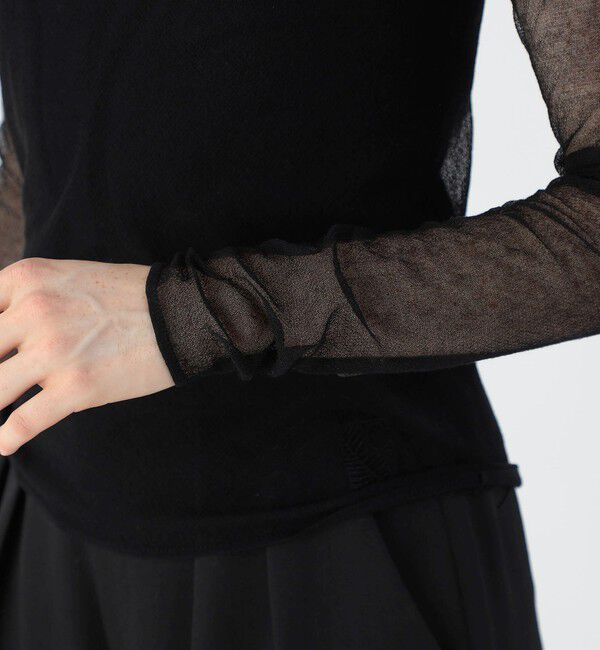 CABaN「シアークルーネックプルオーバー」|ニット・セーター|