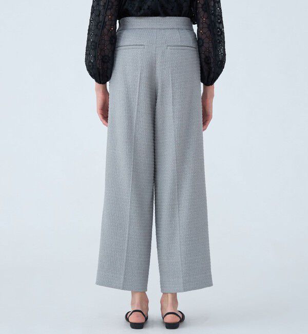 Ballsey「ライトファンシーツイード サスペンダーワイドパンツ」|その他|