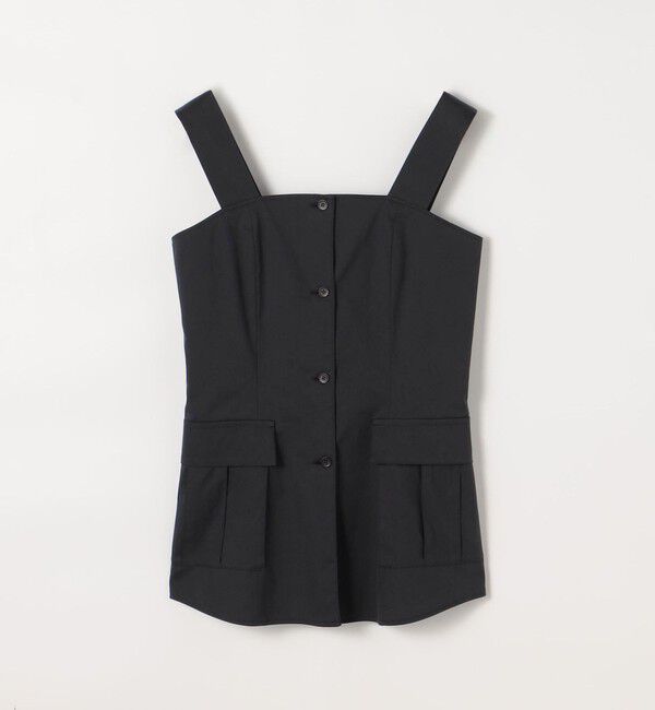 DES PRES「コットンストレッチポプリン レイヤードシャツ」|シャツ・ブラウス|