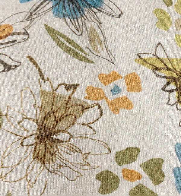 TOMORROWLAND collection「トリビュートフラワー ピコカットスリーブブラウス」|シャツ・ブラウス|